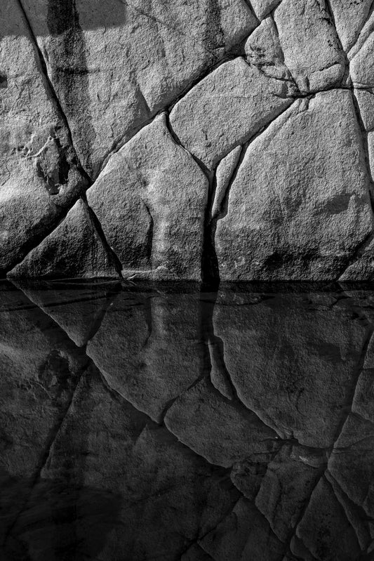 Second Lake Reflected Lines 24x36 Limited Print