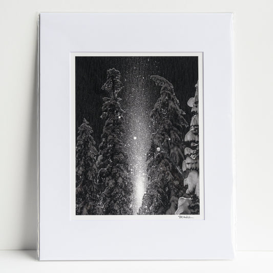 Sparkle Tornado on Cave Ridge #1 Matted 8x10 Print