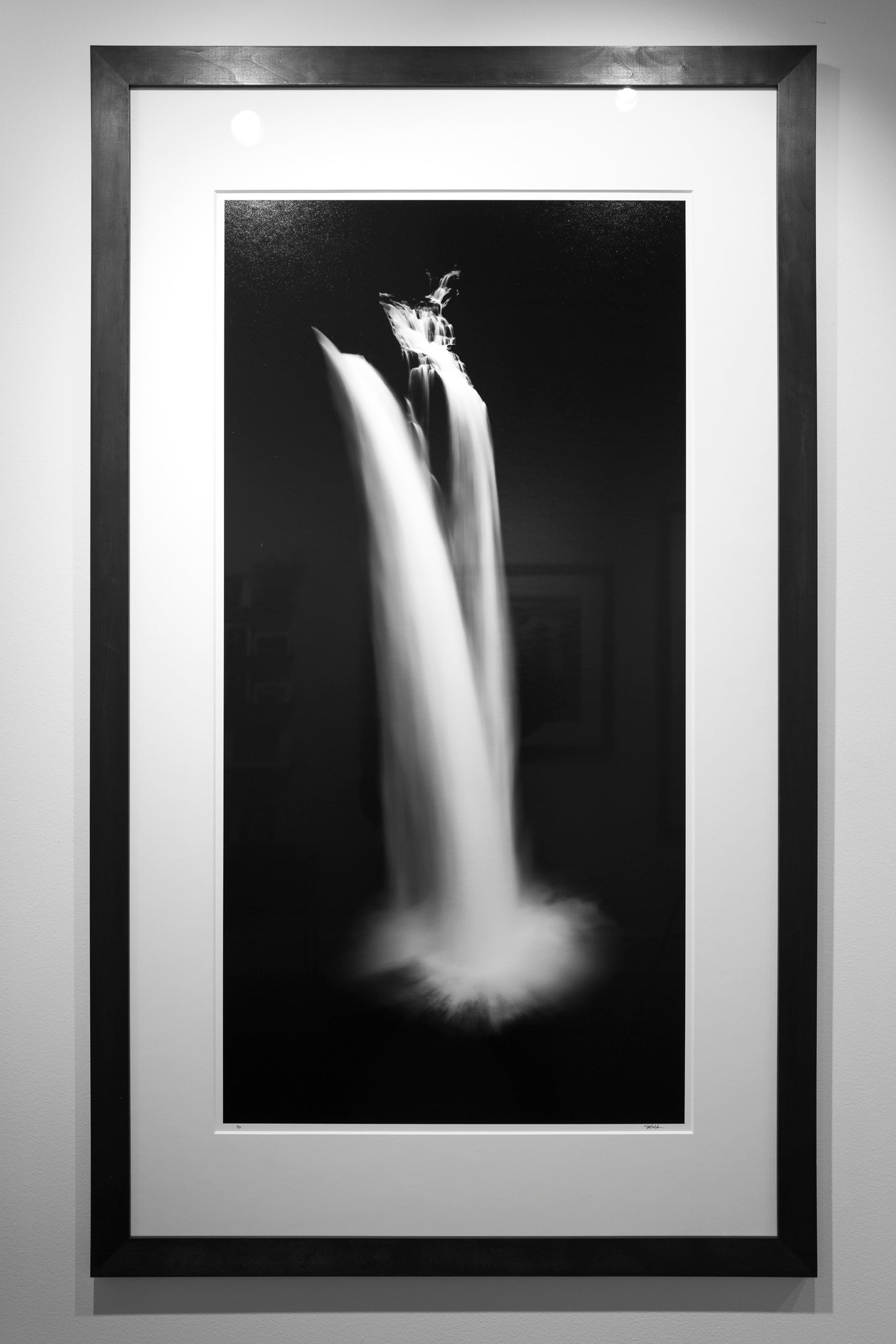 Pouring Into Blackness: 48x24 Limited Print