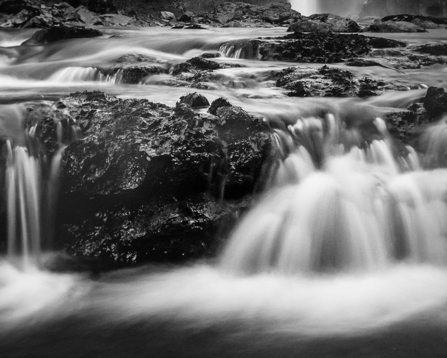 Cascading Streams below the Falls: 15x20 Limited Print